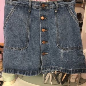 Denim Jean Skirt